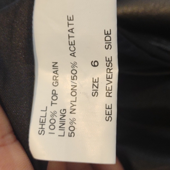 West Bay leather skirt - Picture 5 of 5